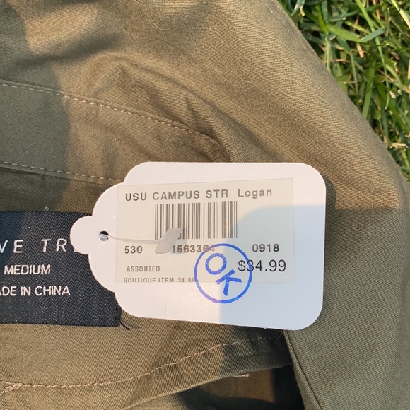 Olive green women’s jacket - Picture 2 of 4